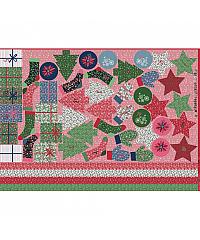 Verhees Poplin Adventni koledar obeski | panel | 100%CO 08069.001