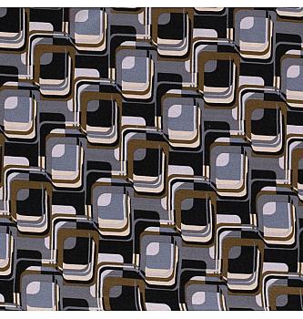 Jersey Retro abstrakcija | temnozelena | 95%VI / 5%EL