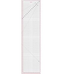 FISKARS Patchwork ravnilo | 15x61cm 1003898