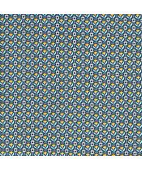 Nooteboom Poplin Rože v krogih | petrolej | 100%CO 15523.024