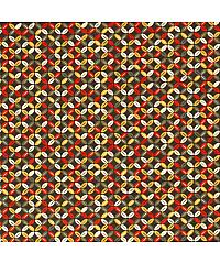 Nooteboom Poplin Cvetlični karo | temnozelena | 100%CO 15524.027