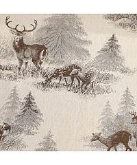 Jacquard Žakard Wild Deer | 48%PL / 42%VI / 10%LI 0759.60P41
