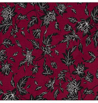 Bengalin Temačno cvetje | bordo | 74%VI / 22%PA / 4%EL