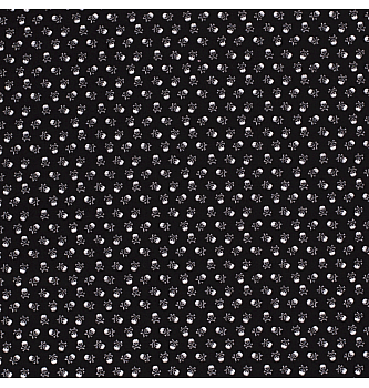 Poplin Male lobanje | črna | 100%CO