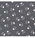 Poplin Velike lobanje | siva | 100%CO