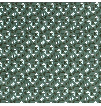 Poplin Trikotniki | zelena | 100%CO