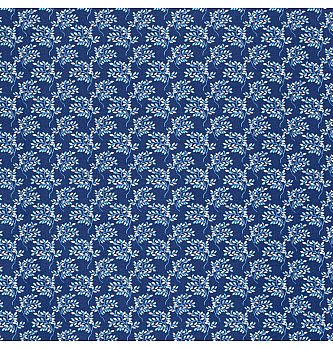 Poplin Drobne vejice | modra | 100%CO