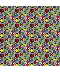 Nooteboom Poplin Maškare | siva | 100%CO 15805.063
