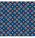 Poplin Zvezda v krogu | črna | 100%CO