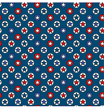 Poplin Zvezda v krogu | črna | 100%CO