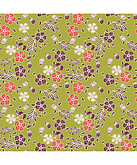Nooteboom Poplin Čarobni nageljni | limeta | 100%CO 15828.026