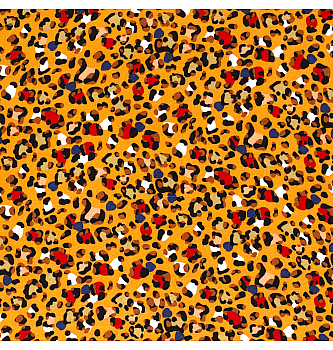 Viskoza Pisan Leopard | oker | 100%VI