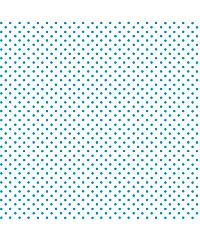 MAKOWER Patchwork blago Turquoise on white | 110cm 830/WT