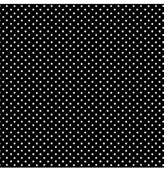 Patchwork blago White on black | 110cm