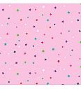 Patchwork blago Daydream multi star pink | 110cm