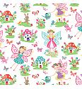 Patchwork blago Daydream fairies white | 110cm