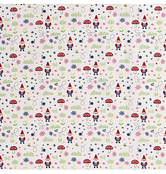 Poplin Palček Smuk | krem | 100%CO