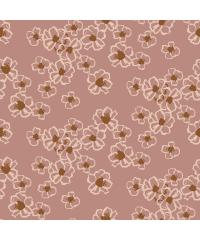 Verhees Viskozni poplin Cvetke | roza | 97%VI / 3%EL 08956.008