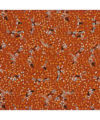Verhees Viskoza lurex Angelika | oranžna | 90%VI / 10%LRX 08944.005