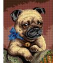 Gobelin Pug | Carl Reichert  | 24x30cm