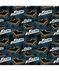 Verhees Jersey Fast & Furious | digitalni tisk | modra | 95%CO / 5%EL 07903.007