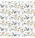 GOTS Poplin Mali safari | bela | 100%CO