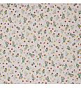 Poplin Rožice glitter | roza | 100%CO