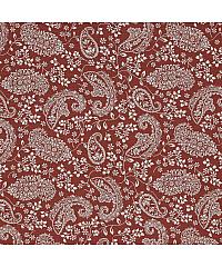 Verhees GOTS Tetra Paisley rože | rjava | 100%CO 09129.034