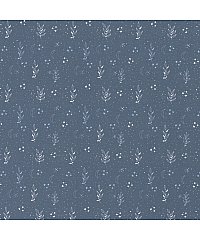 Nooteboom Jersey Sanjavo listje | indigo | 95%CO / 5%EL 16628.006