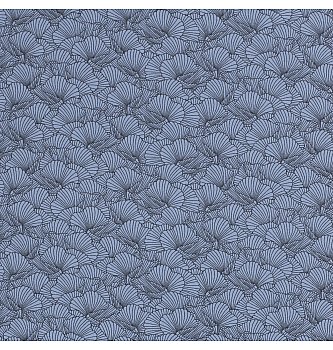 Jersey Nenavadno cvetje | indigo | 95%CO / 5%EL