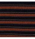 Chenille Črte | opečnata | 100%PL