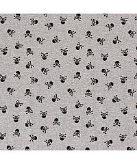 Nooteboom Jersey Mini Lobanje | siva | 62%CO / 33%PL / 5%EL 15693.061