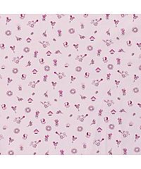 Nooteboom Poplin Miškina zgodba | svetloroza | 100%CO 15789.012