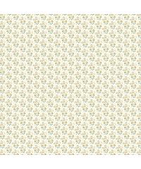 MAKOWER Patchwork blago Bluebird Snowdrop pressed flower | 110cm 2/9839L