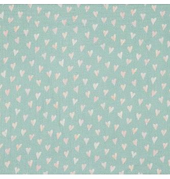 GOTS Tetra Srčki | meta | digitalni tisk | 100%CO