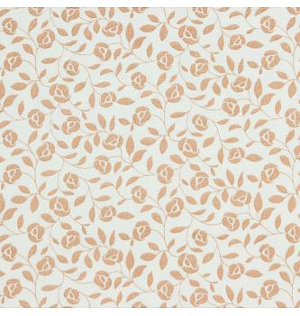 Frotir Cvetje | bela |  80%CO / 20%PL