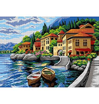 Gobelin Alpsko jezero | 50x70cm