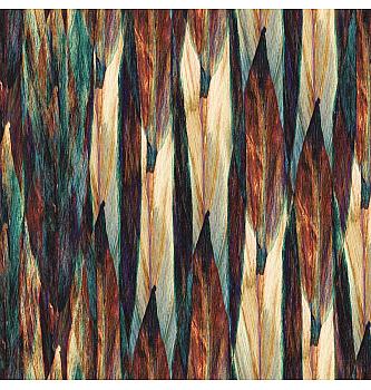 Jersey Abstraktni listi | kamelja | digitalni tisk | 95%CO / 5%EL