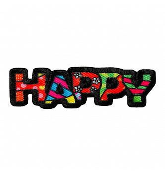 Našitek Happy