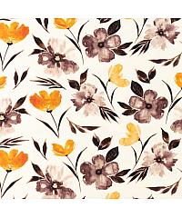 KH Group Jersey Temno cvetje | naravna | digitalni tisk | 95%CO / 5%EL S1331-186521