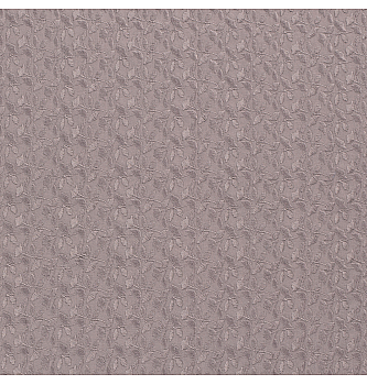 Bombaž z vezenino Listi | sivorjava | 100%CO