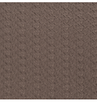 Bombaž z vezenino Listi | rjava | 100%CO