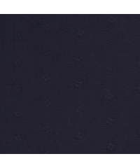 Nooteboom Tetra z vezenim cvetjem | temnomodra | 100%CO 17273.008