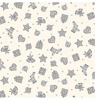 Patchwork blago Scandi Scatter grey | 110cm