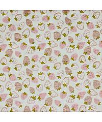 Verhees Jersey Slastne jagode glitter | bela | 95%CO / 5%EL 09880.002