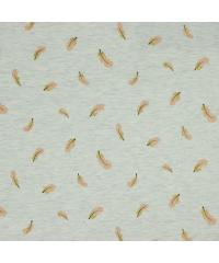 Verhees Jersey Peresa glitter | krem melanž | 60%CO / 35%PL / 5%EL 06942.001