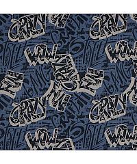 Verhees Kosmatena prev. Grafiti | indigo melanž | 60%CO / 40%PL 07992.005