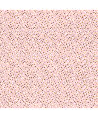 Verhees Poplin Marjetice in pike | svetloroza | 100%CO 09925.016