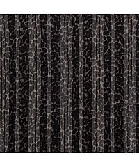 Nooteboom Šifon plise lurex Divji gepard | črna | 100%PL 18051.069