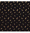 Perje | metallic | zlata na črni | 96%CO / 4%EL